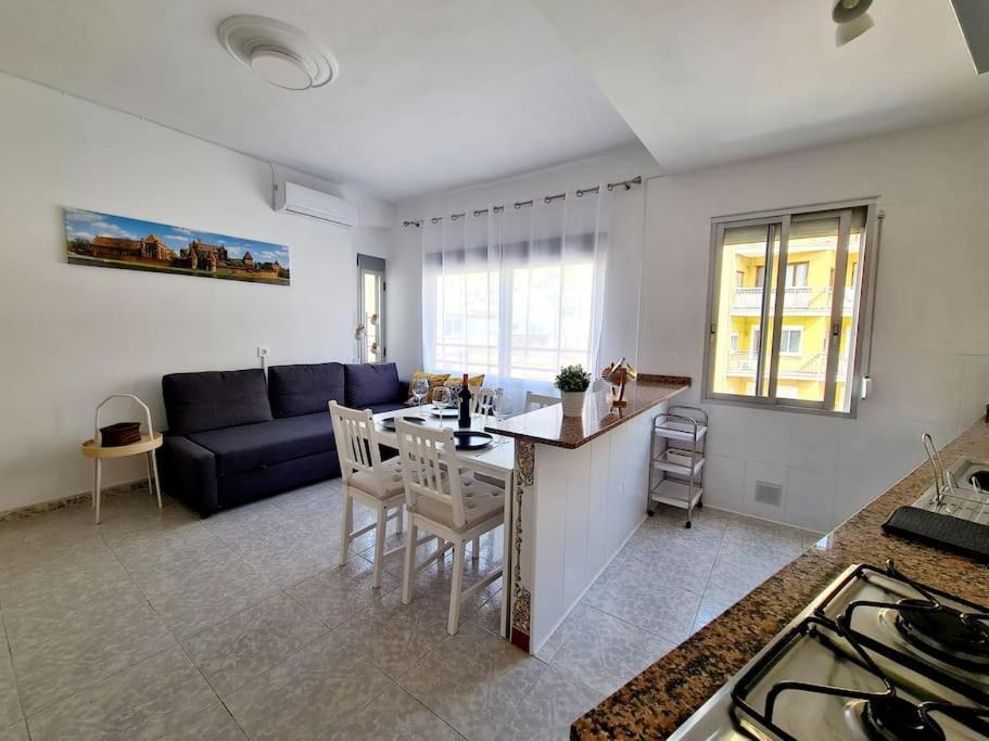 Comodo Apartamento En El Centro De Cullera, Playa 700 Metros 외부 사진