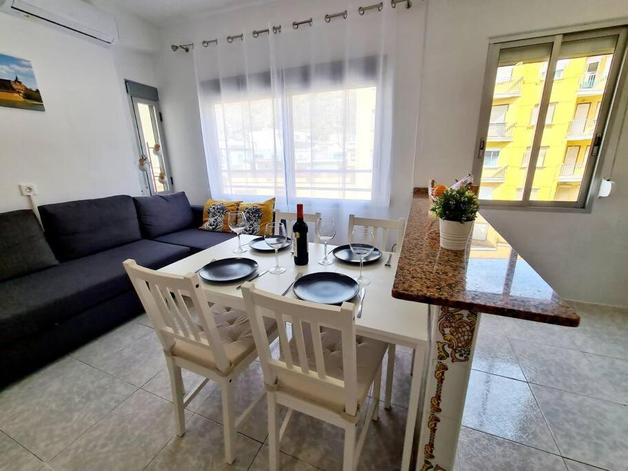 Comodo Apartamento En El Centro De Cullera, Playa 700 Metros 외부 사진